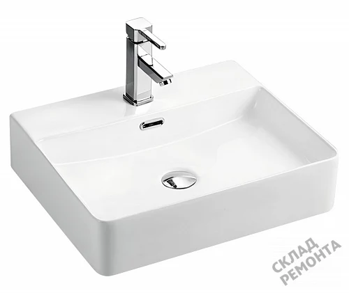 Фото Раковина накладная Calypso CS2173-S, 50 см купить в Южно-Сахалинске: цена, описание, фото. Интернет-магазин 2