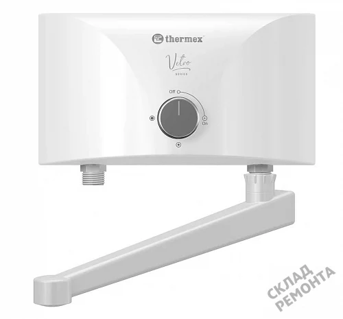 Фото Водонагреватель проточный Thermex Vetro 6500 tap л. – купить в Южно-Сахалинске: цена, описание, фото. Интернет-магазин 2