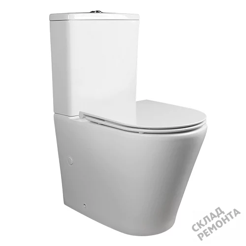 Фото Унитаз компакт напольный Calypso CS2149UQ-TKS ультратихий смыв купить в Южно-Сахалинске: цена, описание, фото. Интернет-магазин 2