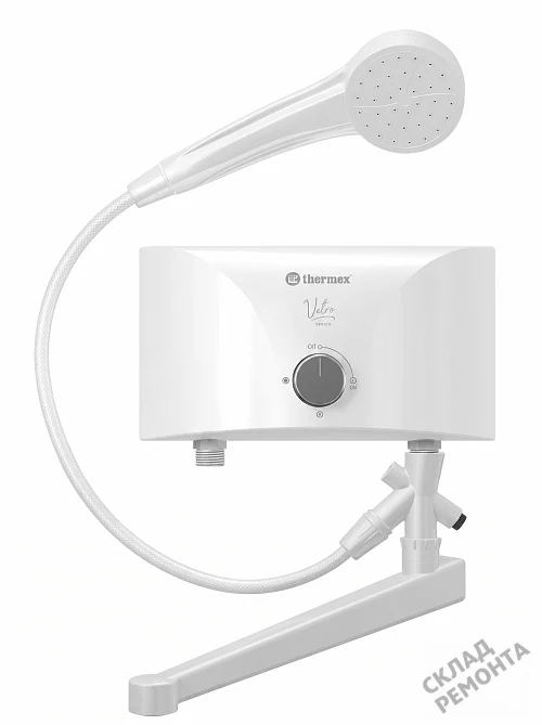 Фото Водонагреватель проточный Thermex Vetro 6500 combi л. – купить в Южно-Сахалинске: цена, описание, фото. Интернет-магазин 2