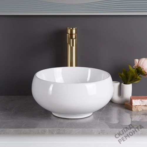 Фото Раковина накладная BelBagno BB1114 31.5 см купить в Южно-Сахалинске: цена, описание, фото. Интернет-магазин 5