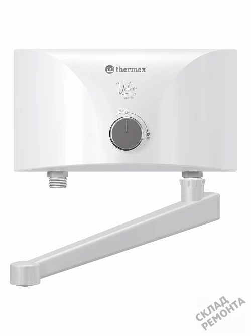 Фото Водонагреватель проточный Thermex Vetro 5500 tap л. – купить в Южно-Сахалинске: цена, описание, фото. Интернет-магазин 2