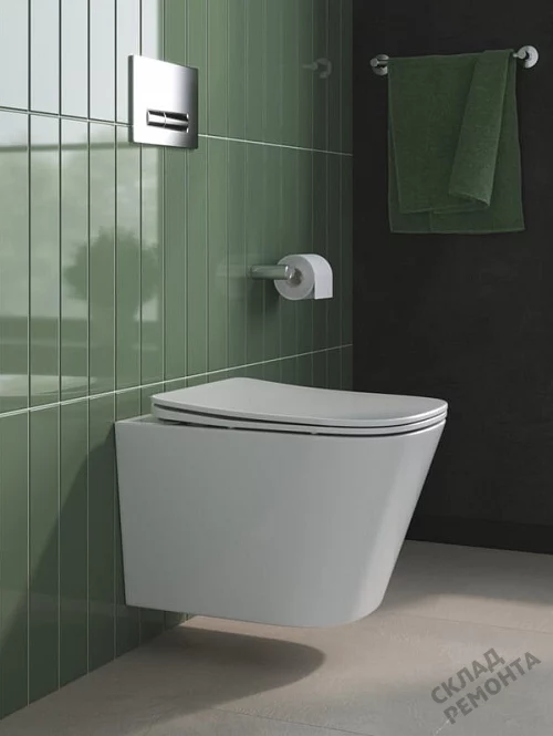 Фото Унитаз подвесной BelBagno Due 2.0 BB7107CHR/SC безободковый купить в Южно-Сахалинске: цена, описание, фото. Интернет-магазин 1