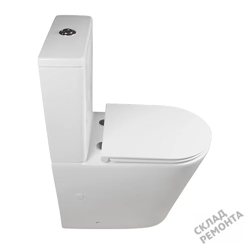 Фото Унитаз компакт напольный Calypso CS2149UQ-TKS ультратихий смыв купить в Южно-Сахалинске: цена, описание, фото. Интернет-магазин 5