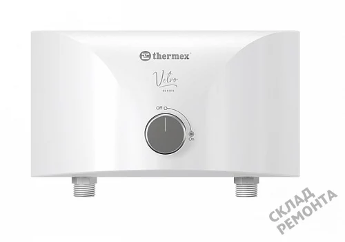 Фото Водонагреватель проточный Thermex Vetro 6500 tap л. – купить в Южно-Сахалинске: цена, описание, фото. Интернет-магазин 3