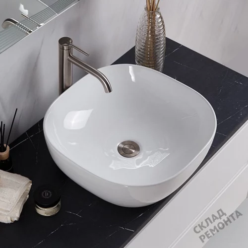 Фото Раковина накладная BelBagno BB1301 42.5 см купить в Южно-Сахалинске: цена, описание, фото. Интернет-магазин 4