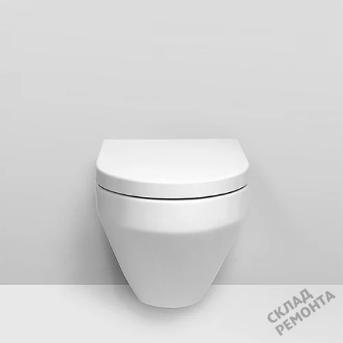 Фото Унитаз подвесной Am.Pm Spirit V2.0 C701700WH безободковый купить в Южно-Сахалинске: цена, описание, фото. Интернет-магазин 2
