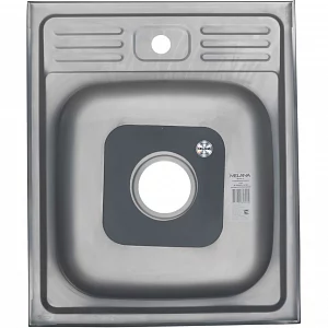 Мойка для кухни ZM 5060 0.4/150мм мат. хром 50*60