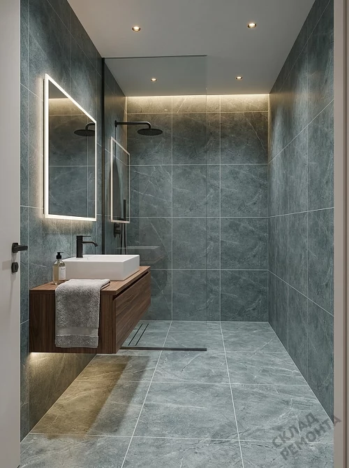 Фото Керамогранит матовый Diamond Ceramics 66N16 серый 600*600*9,5 – купить в Южно-Сахалинске: цена, описание, фото. Интернет-магазин 1