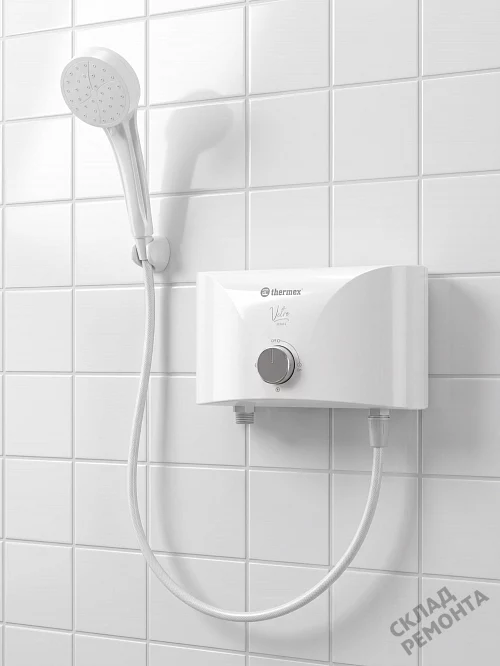 Фото Водонагреватель проточный Thermex Vetro 6500 shower л. – купить в Южно-Сахалинске: цена, описание, фото. Интернет-магазин 1