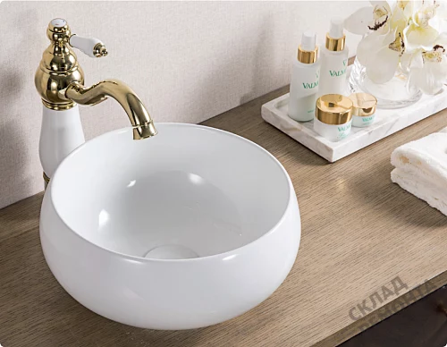 Фото Раковина накладная BelBagno BB1114 31.5 см купить в Южно-Сахалинске: цена, описание, фото. Интернет-магазин 3