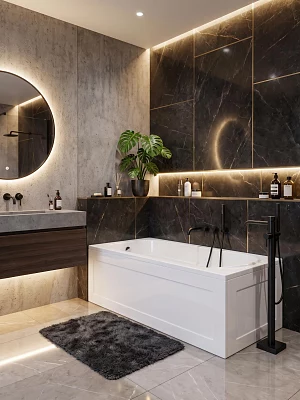 Ванна акриловая Aquanet West 170*70 