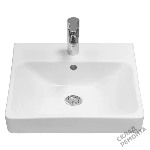 Фото Раковина на тумбу Акватон Адриана 45 1WH501630, 45 см купить в Южно-Сахалинске: цена, описание, фото. Интернет-магазин 2