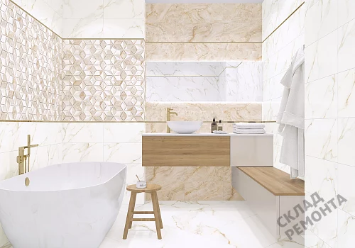 Фото Керамогранит лаппатированный Alma Ceramica Невада GFU04NVD00L белый 600*600*9 – купить в Южно-Сахалинске: цена, описание, фото. Интернет-магазин 3