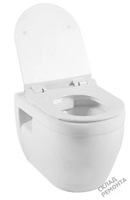 Фото Унитаз подвесной Aquanet Glide-W (210772) безободковый купить в Южно-Сахалинске: цена, описание, фото. Интернет-магазин 4