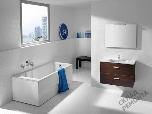 Фото Ванна акриловая Roca Easy ZRU9302904 без гидромассажа 150*70  купить в Южно-Сахалинске: цена, описание, фото. Интернет-магазин 2