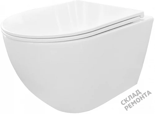 Фото Унитаз подвесной Calypso CS3196UQ-OK ультратихий смыв купить в Южно-Сахалинске: цена, описание, фото. Интернет-магазин 2