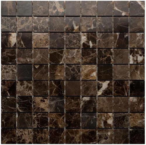 Фото Мозаика Orro Эмперадор темный полированный 30 30,5*30,5 – купить в Южно-Сахалинске: цена, описание, фото. Интернет-магазин 1