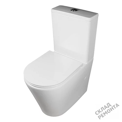 Фото Унитаз компакт напольный Calypso CS2149UQ-TKS ультратихий смыв купить в Южно-Сахалинске: цена, описание, фото. Интернет-магазин 4