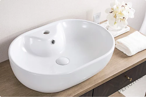 Фото Раковина накладная BelBagno BB1151 60 см купить в Южно-Сахалинске: цена, описание, фото. Интернет-магазин 3