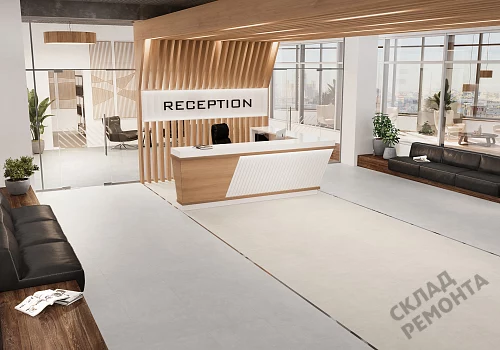Фото Керамогранит матовый Alma Ceramica Берлин GFU04BLN47R бежевый 600*600*9 – купить в Южно-Сахалинске: цена, описание, фото. Интернет-магазин 2