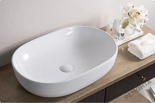 Фото Раковина накладная BelBagno BB1084 60 см купить в Южно-Сахалинске: цена, описание, фото. Интернет-магазин 4