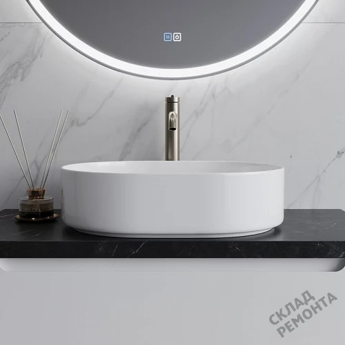 Фото Раковина накладная BelBagno BB1483, 50 см купить в Южно-Сахалинске: цена, описание, фото. Интернет-магазин 2